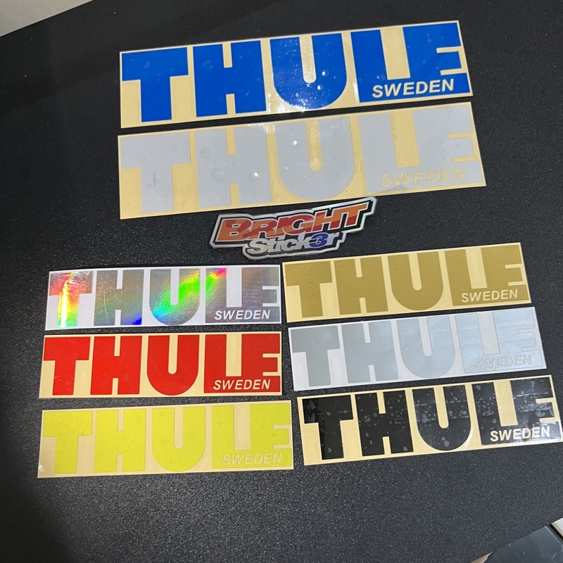 Jual STICKER THULE Stiker ROOF BOX ROOF RACK CUtting | Shopee Indonesia