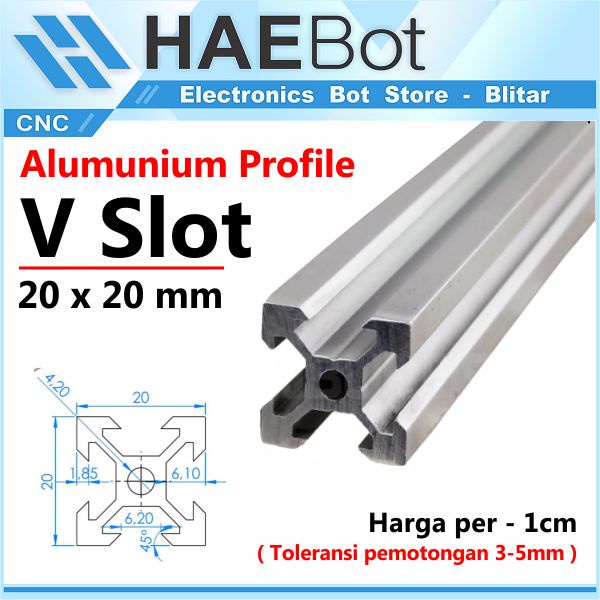 Swiixxer Imprimante 3D Aluminium 2020 V-Slot Slide Plate Pour Profils V-Slot Five Roulette