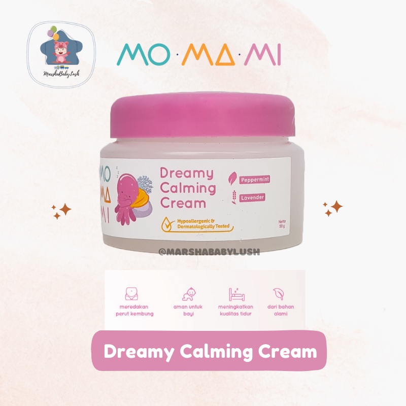 Jual MOMAMI DREAMY CALMING RUB / CREAM HANGAT ANAK / CREAM PERUT ANAK
