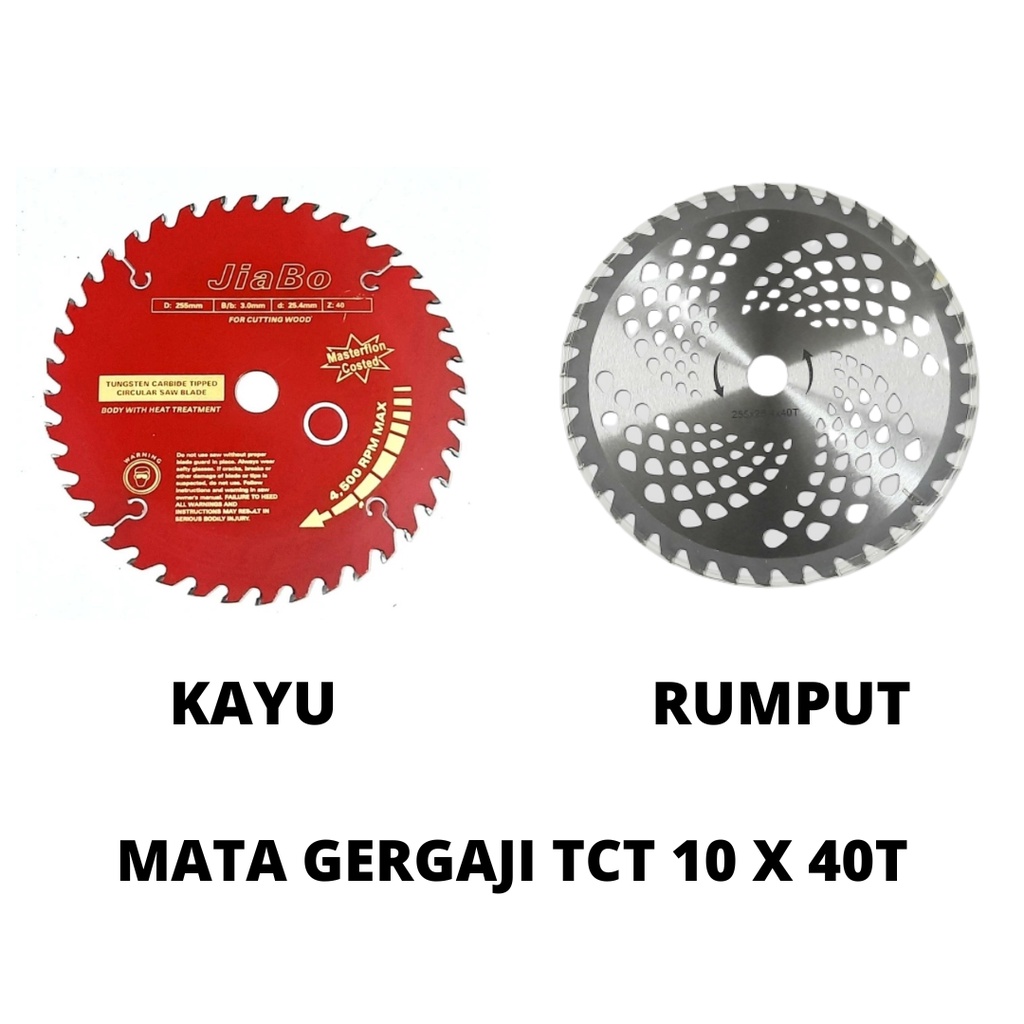 Jual (Untuk Kayu / Rumput) Mata Gergaji Pisau Gergaji Bulat TCT ...