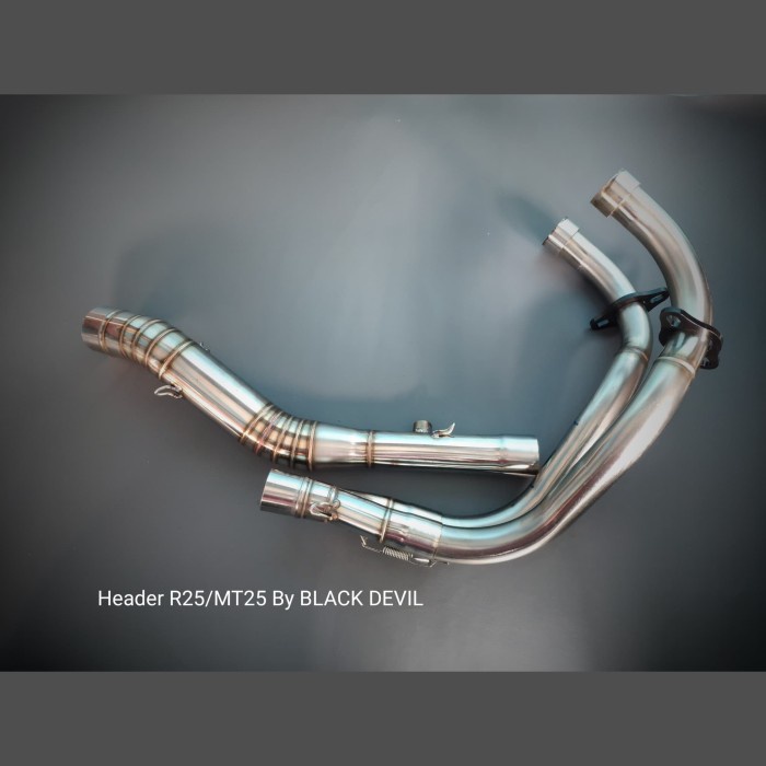 Jual leher header R25/MT25 full stainless 304 | Shopee Indonesia