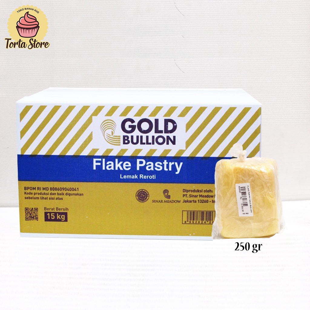 Jual FLAKE PASTRY GOLD BULLION 250gr | Shopee Indonesia