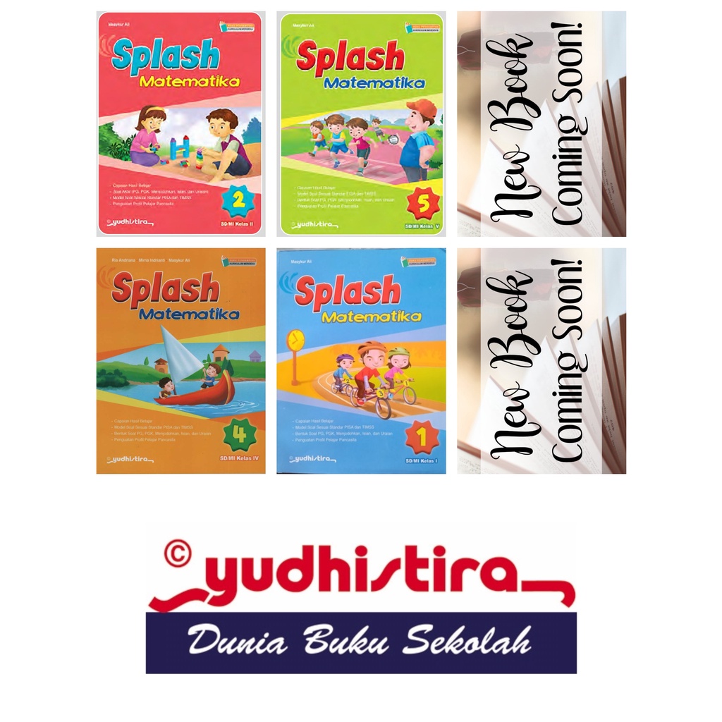 Jual BUKU MATEMATIKA SOAL SPLASH SD KELAS 1 2 3 4 5 6 KURIKULUM MERDEKA ...