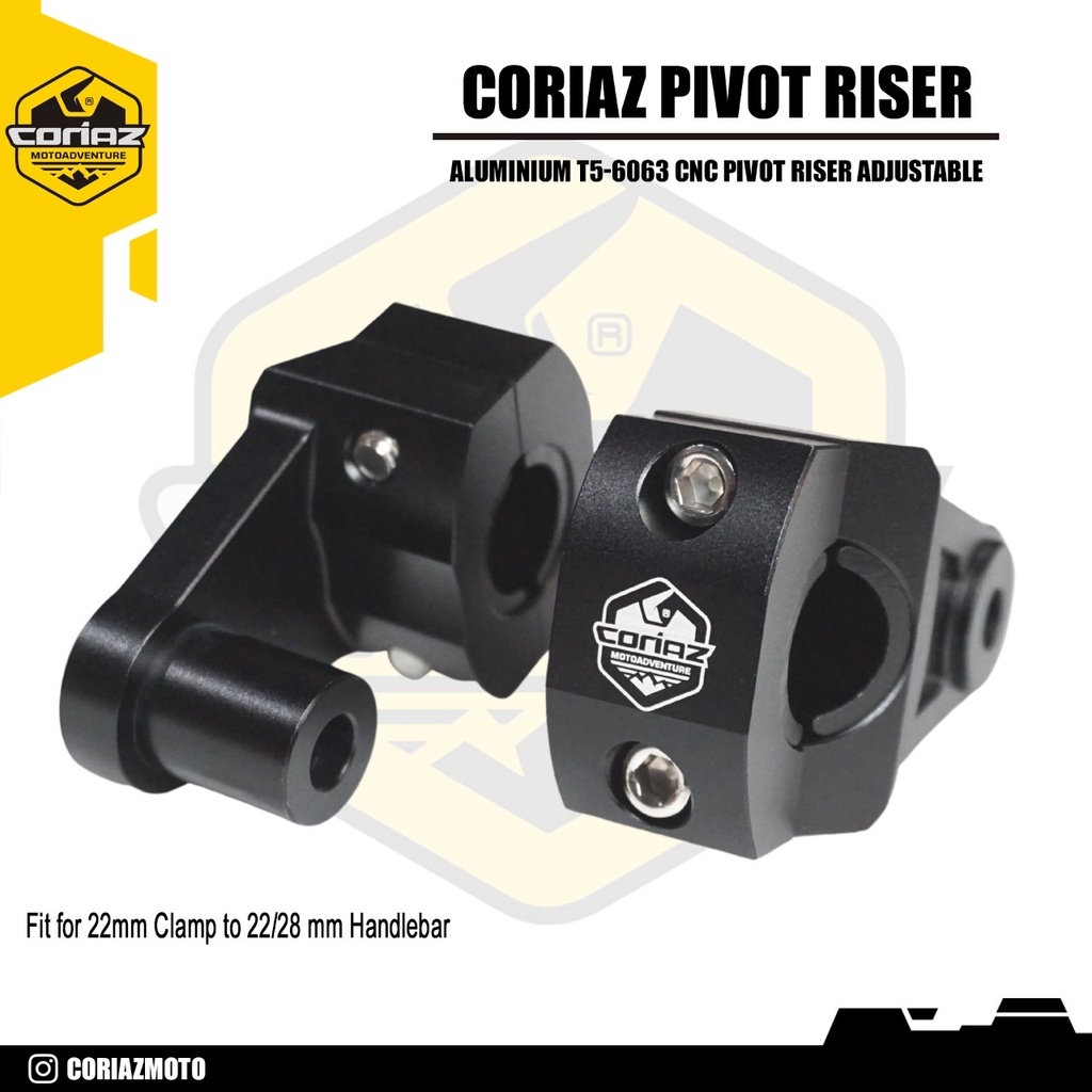 Jual Coriaz pivot Riser kawasaki versys, Honda cb500x, BMW ,etc ...