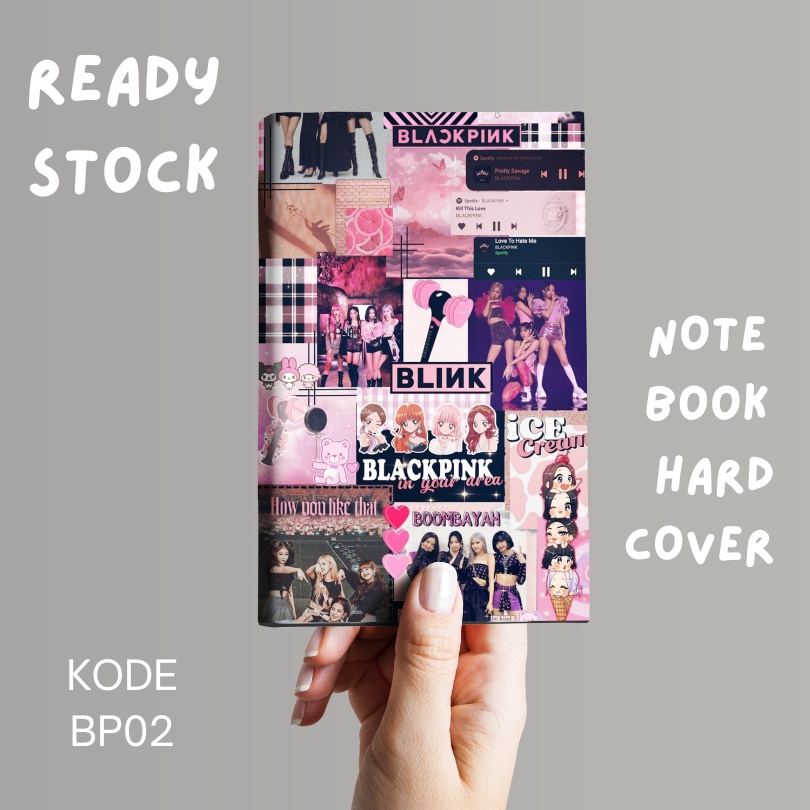 Jual BUKU NOTEBOOK BLACKPINK / BUKU SEKOLAH/ BUKU CATATAN/ KODE BP02 ...