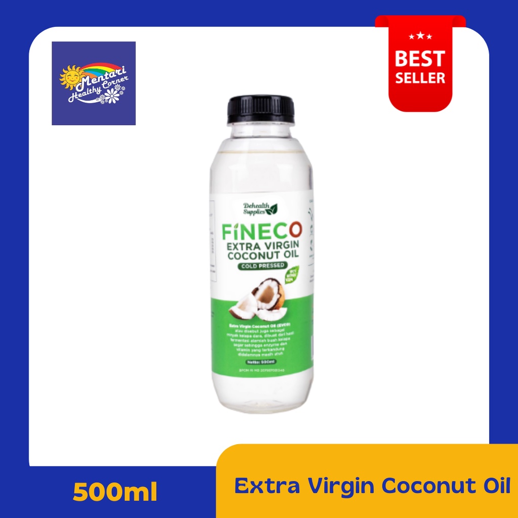 Jual Fineco Extra Virgin Coconut Oil / VCO / EVCO 500ml (Botol Plastik