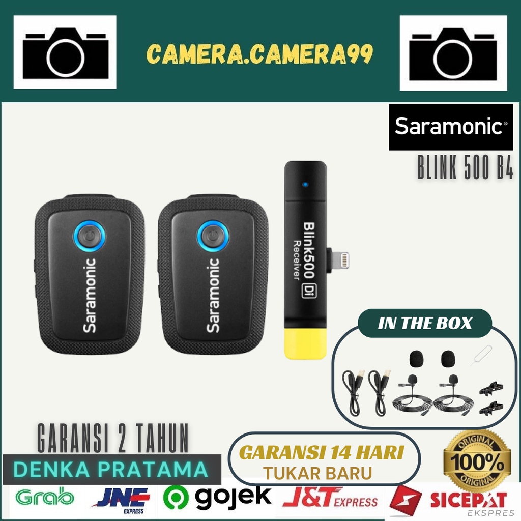 Jual Saramonic Blink 500 B4 Tx Tx Rxdi Wireless Microphone System