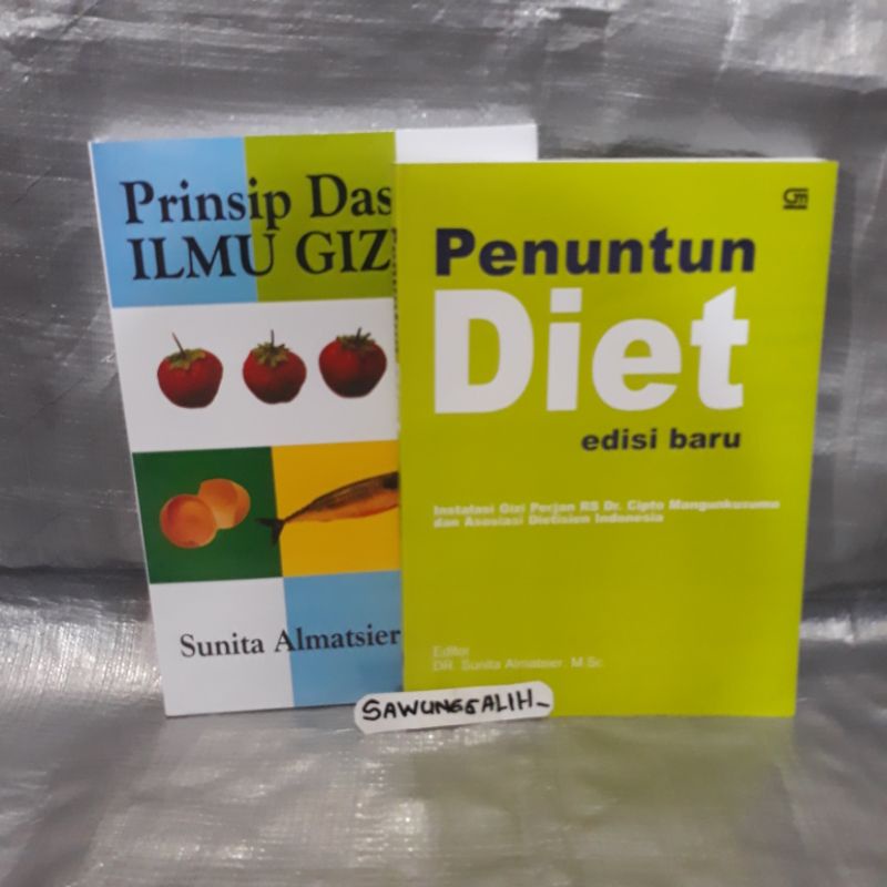 Jual Paket 2 Buku Prinsip Dasar Ilmu Gizi Dan Penuntun Diet Edisi ...