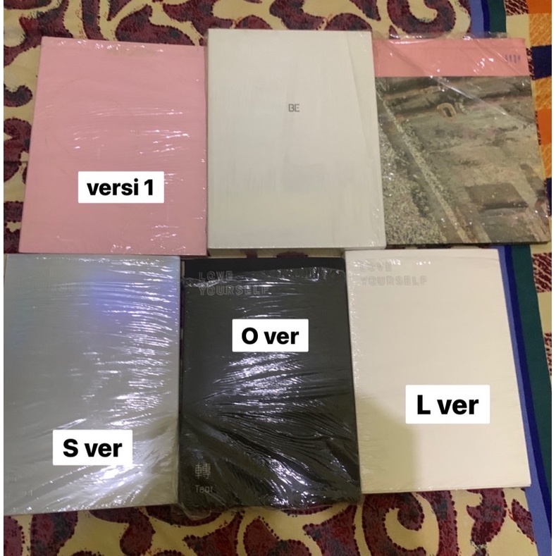 Jual BTS Album Only LY Love Tear Answer YNWA BE Essential Edition ...