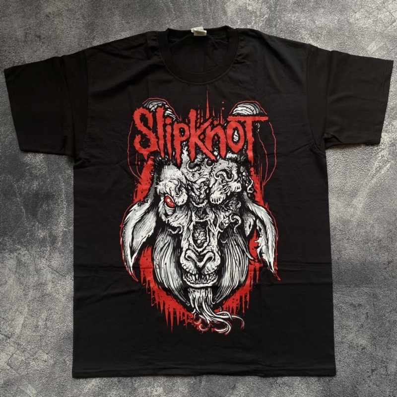 Jual Kaos Band Official Merchandise Slipknot Rotting Goat | Shopee ...