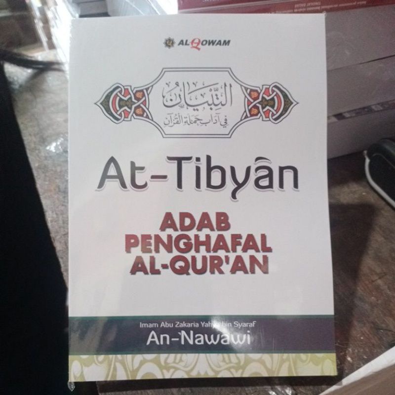 Jual AT-TIBYAN ADAB PENGHAFAL AL-QUR'AN BY AN-NAWAWI | Shopee Indonesia