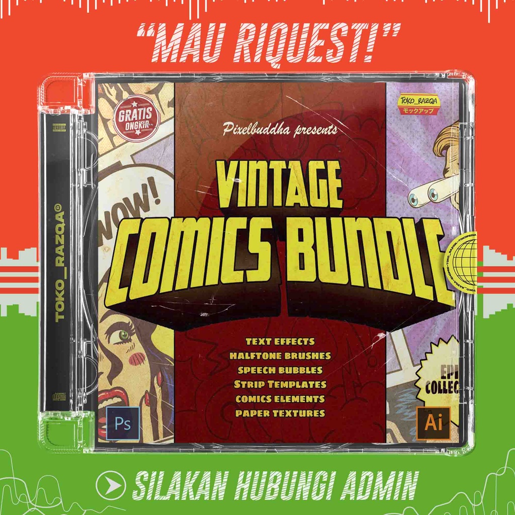 MARVELOUS VINTAGE COMICS BUNDLE ◖PS BRUHSES/ILLUSTRATOR◗