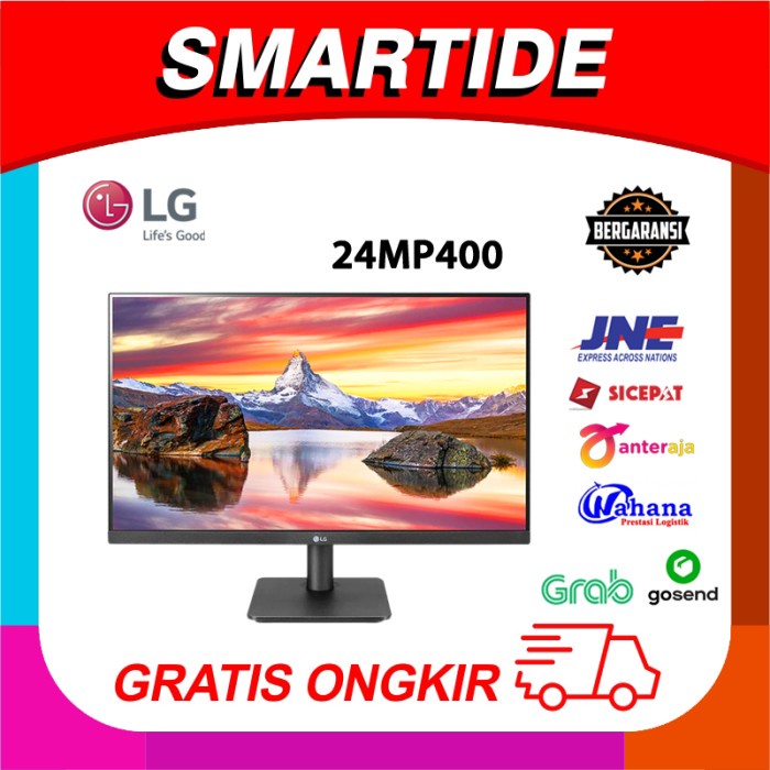Jual Monitor LG 24MP400 IPS 24 Inch Full HD Original Produk | Shopee ...