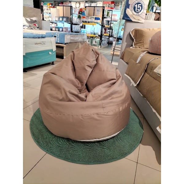 Jual Bean Bag 90x105 Cm Cokelat Muda Informa Sleep Shopee Indonesia