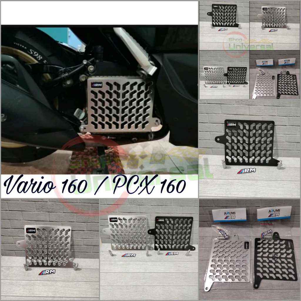 Jual COVER RADIATOR ARM VARIO 160 PCX 160 ADV 160 TUTUP RADIATOR ALL ...