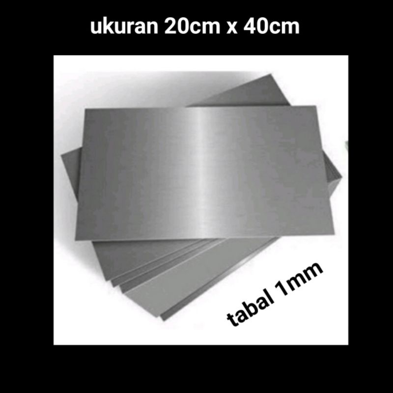 Jual Plat aluminium tebal 1mm (20*40cm) | Shopee Indonesia