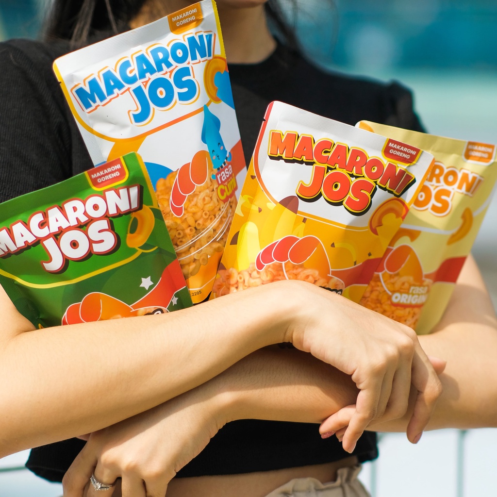 Jual Makaroni Aneka Rasa Makanan Cemilan Ringan 100gr | Shopee Indonesia
