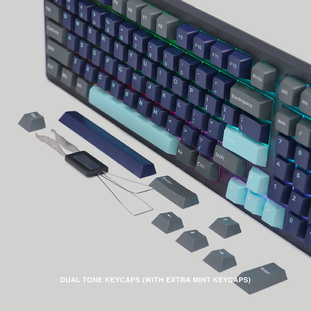 Jual Rexus Keyboard Gaming Mechanical Daxa M100x Ultimate | Shopee ...