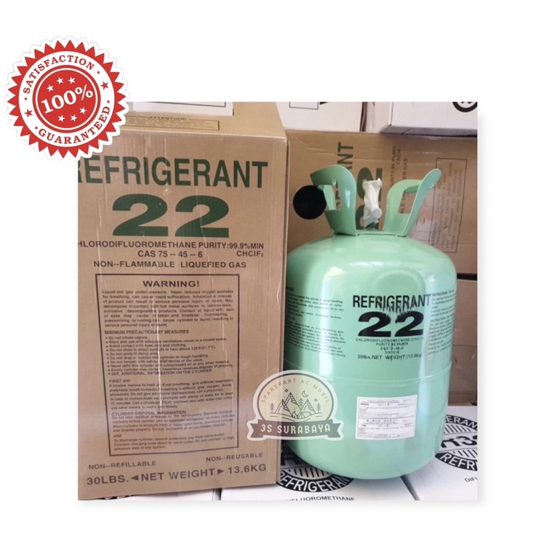 Jual Freon R22 Tabung 13.6Kg Refri | Shopee Indonesia