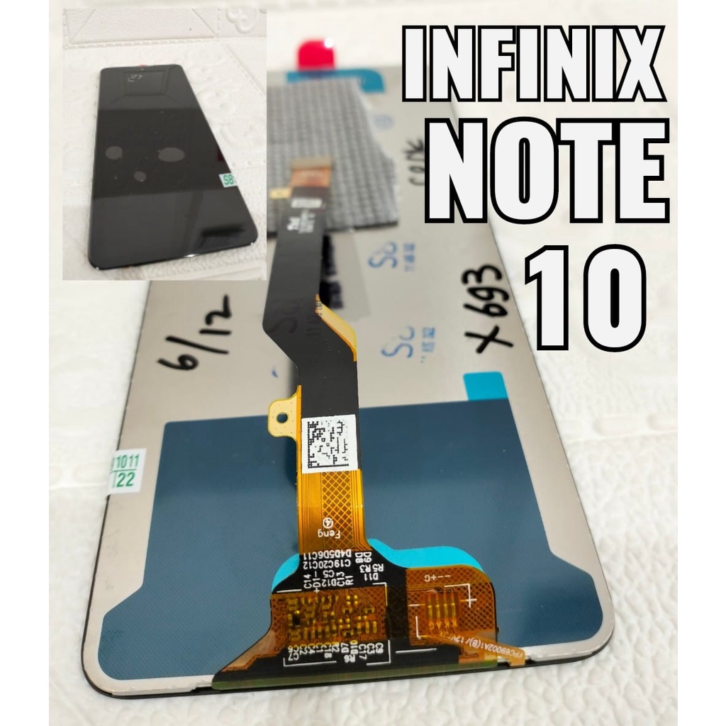 Jual LCD+TOUCHSCREEN FULLSET INFINIX NOTE 10/X693/ INFINIX NOTE 11 PRO ...