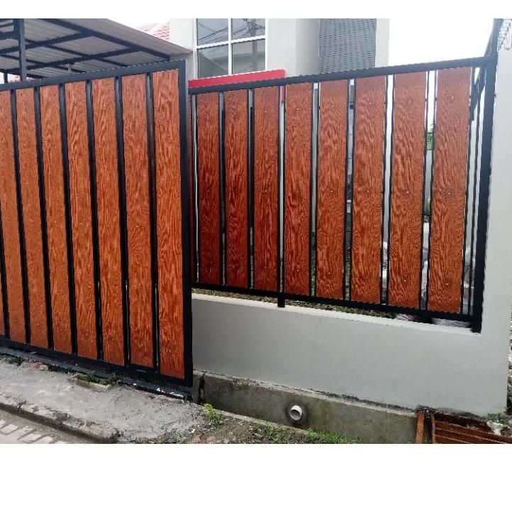 Jual Rtg G74 Papan Grc Motif Serat Kayu Per 1m X 20cm Sudah Berwarna Coating Bs5 Shopee 3102