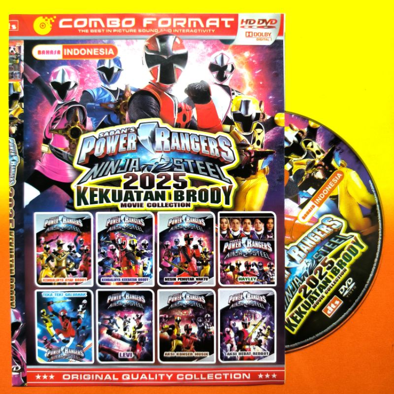Jual KASET KOLEKSI FILM KARTUN ANAK POWER RANGER VOLUME 2025 TERLARIS ...