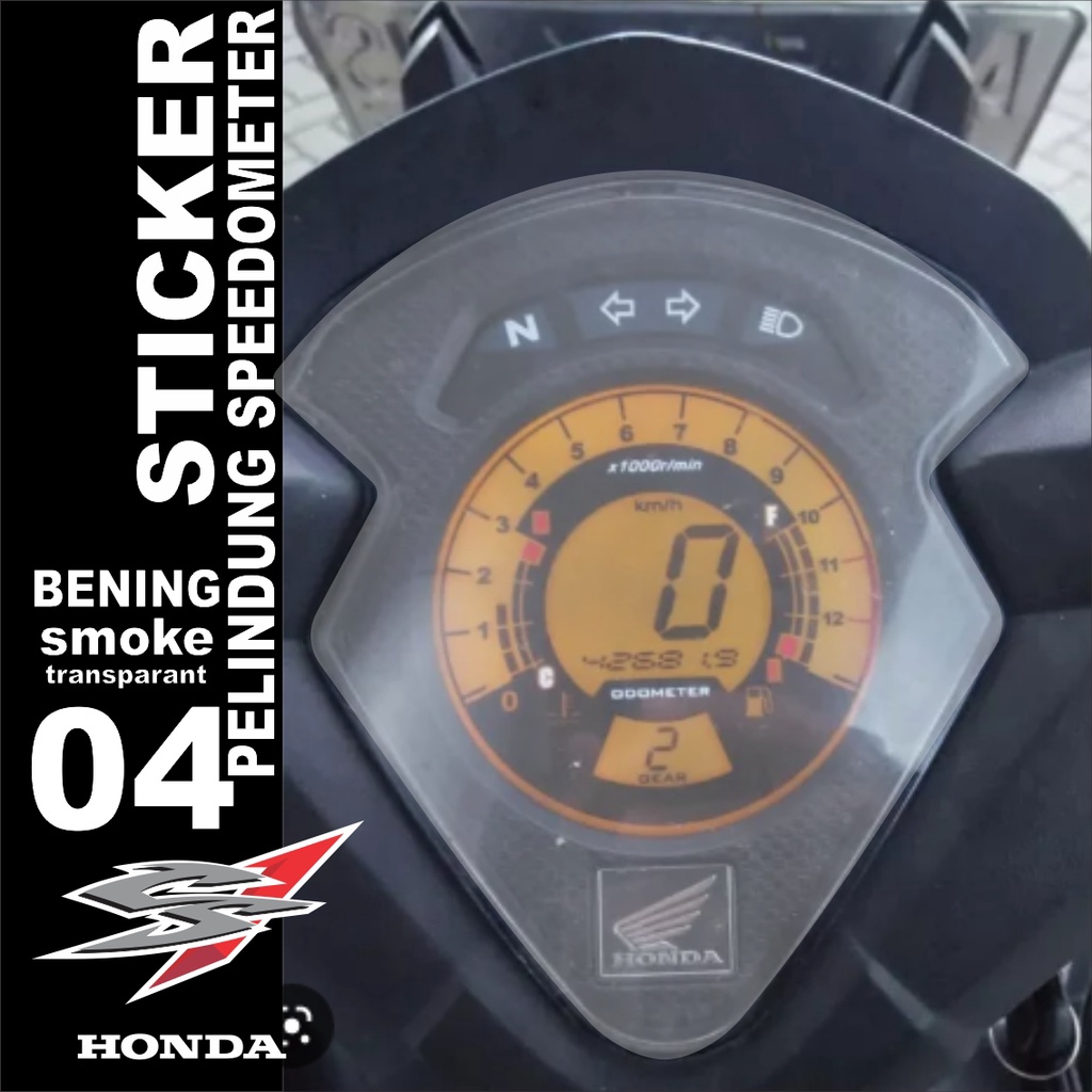 Jual Stiker smoke pelindung speedometer spidometer honda cs one satu 1 ...