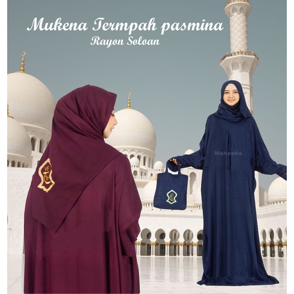 Jual Mukena Mukenah Hadramaut Terusan Lajuran Bali