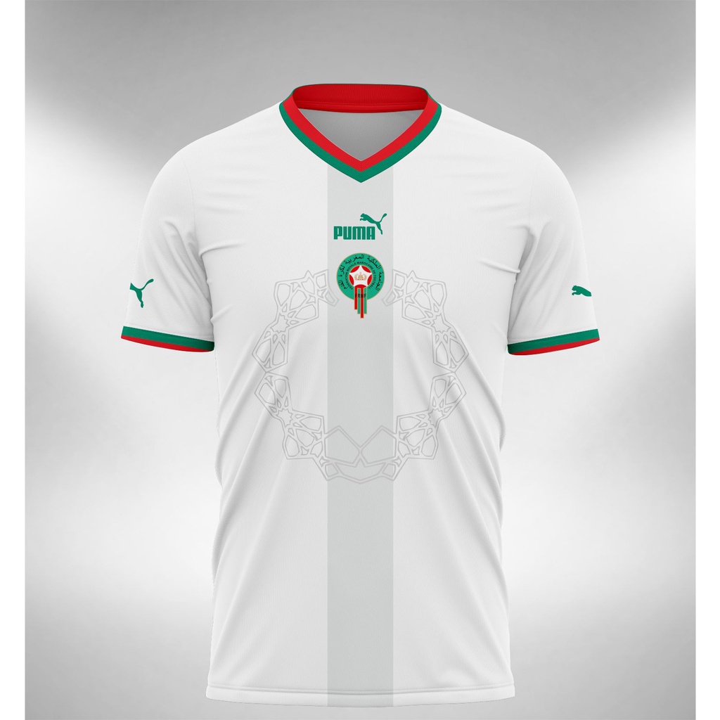 Jual Jersey Maroko Away 2022 2023 Piala Dunia | Shopee Indonesia
