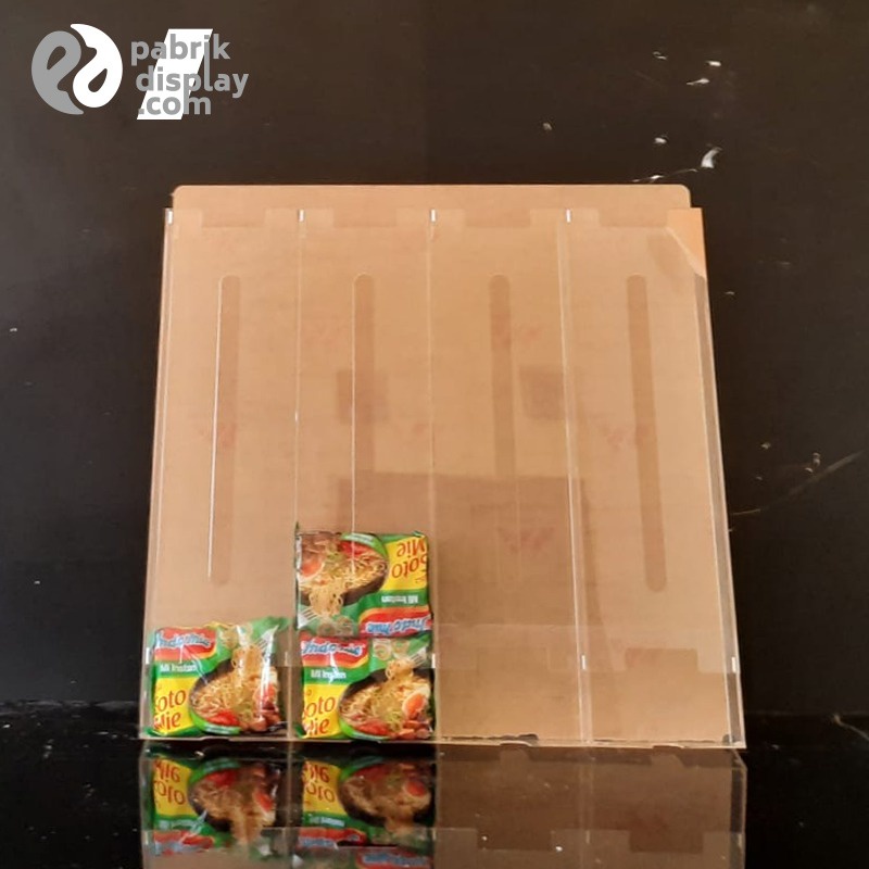 Jual Display Rak Mie Instant / Rak Indomie Akrilik ( untuk di Dinding ...