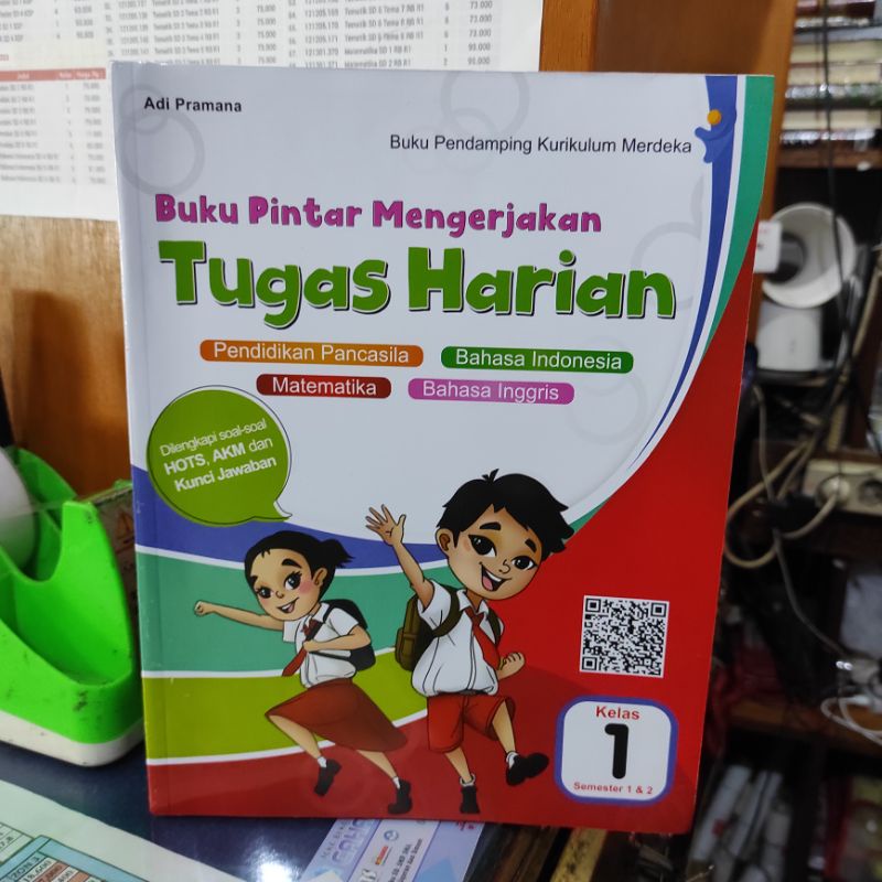 Jual BUKU PINTAR MENGERJAKAN TUGAS HARIAN BANK SOAL KURIKULUM MERDEKA ...