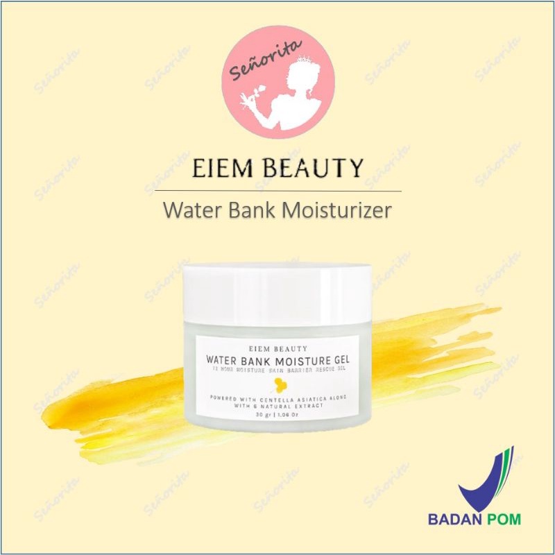 Jual EIEM Beauty Water Bank Moisturizer 30gr Shopee Indonesia