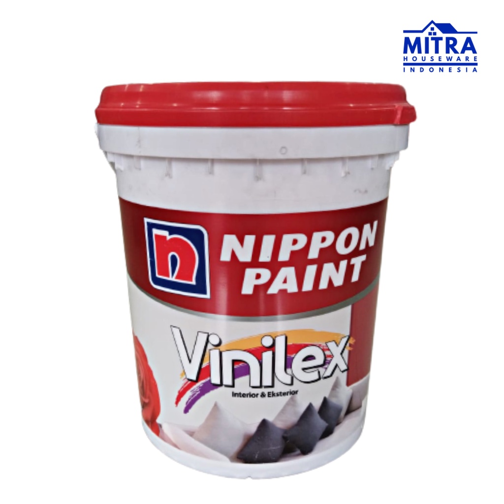 Jual NIPPON PAINT VINILEX 25KG CAT TEMBOK ANTI BOCOR | Shopee Indonesia