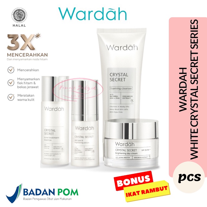 Jual WARDAH Crystal Secret Series Day Night Eye Cream Brightening