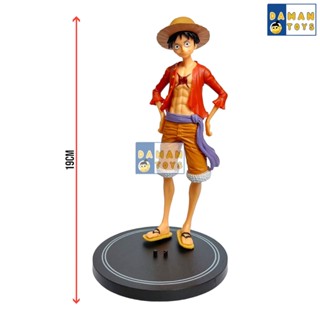 LIUSHUI One Piece Anime Heroes Figure Zoro PVC Indonesia