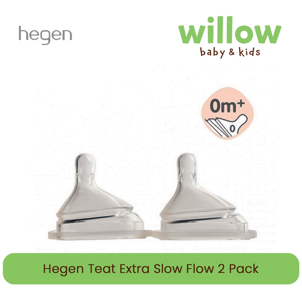 Jual Dot Susu - Hegen Teat Extra Slow Flow 2 Pack | Shopee Indonesia