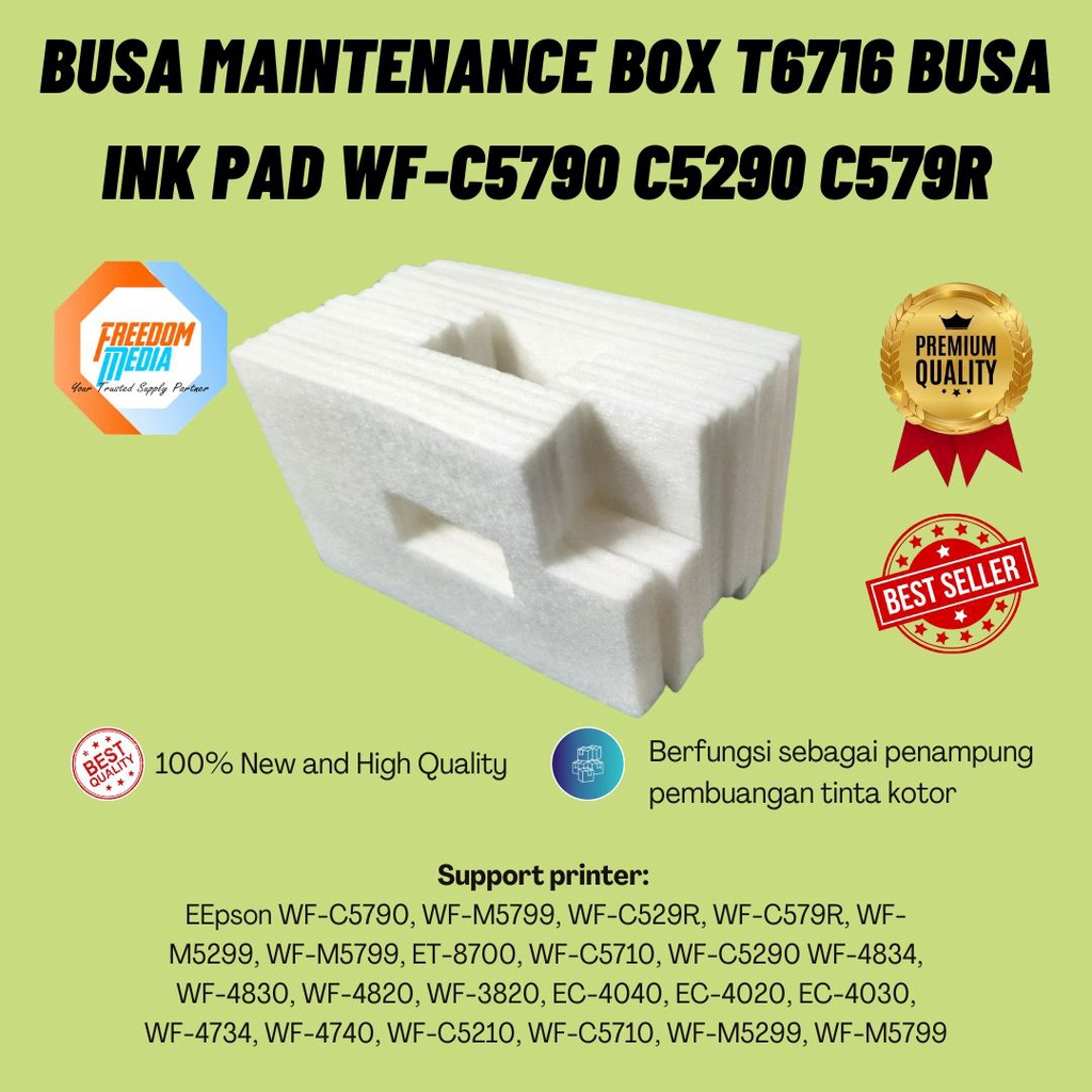 Jual Busa Printer Maintenance Box T6716 Busa INK PAD WF-C5790 C5290 ...