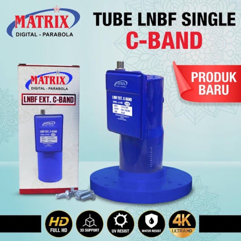 Jual LNBF Matrix LC-999 C-Band Single | Shopee Indonesia