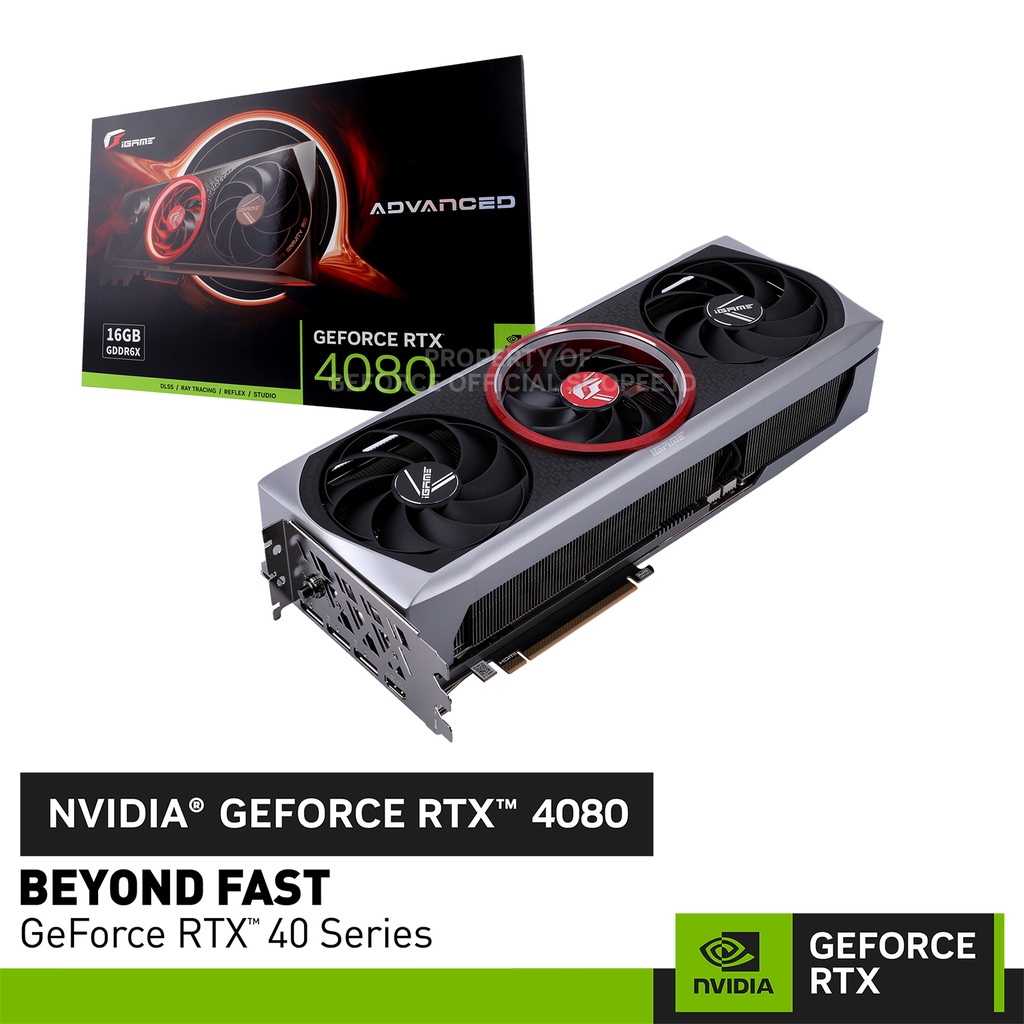 Jual COLORFUL IGame GeForce RTX 4080 Advanced OC-V | 16GB GDDR6X ...