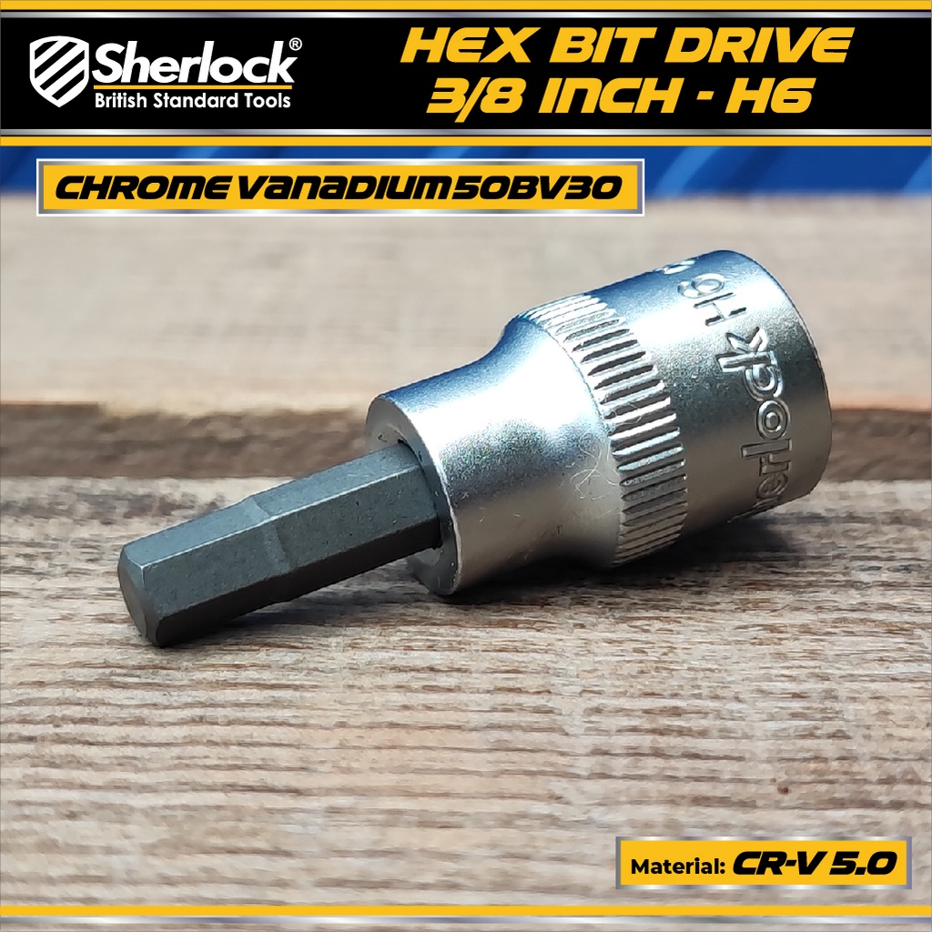 Jual Sherlock Mata Kunci Sok Socket Drive 3/8 