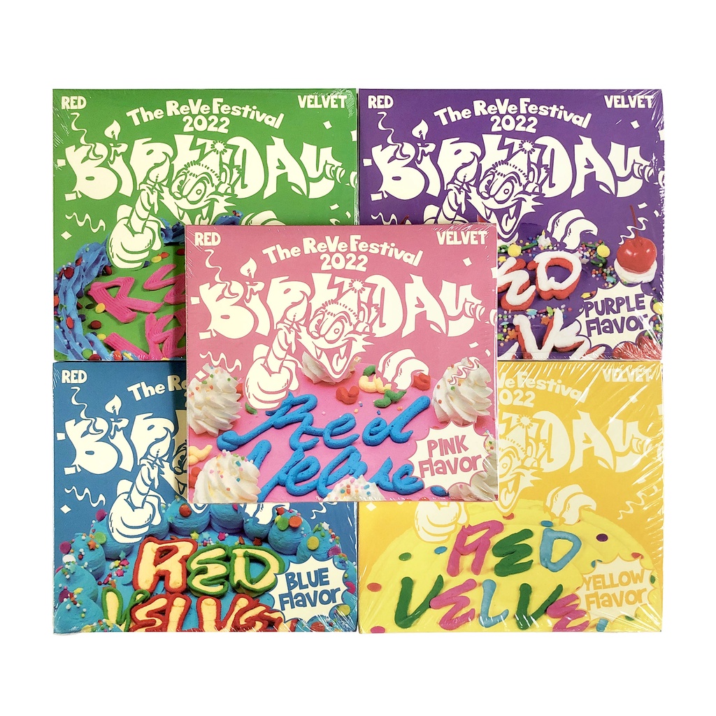 Jual Red Velvet Mini Album The Reve Festival Birthday Digipack Ver Poster