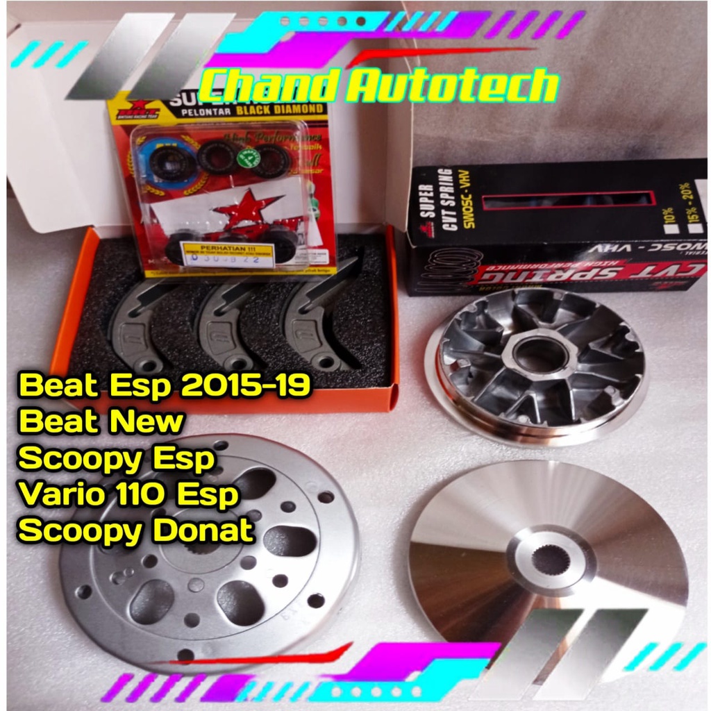 Jual Paket 1 Upgrade Cvt Harian BRT Beat New Beat Esp Beat Pop Scoopy ...