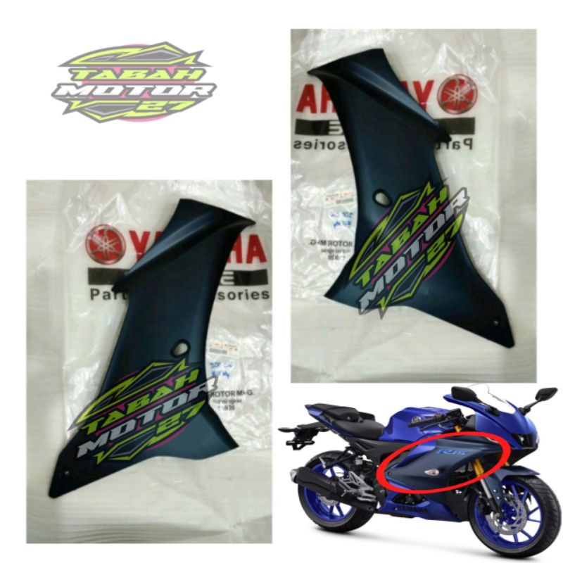 Jual PANEL 2 FAIRING SAYAP KANAN KIRI R15M R15 V4 HITAM GLOSSY PART ...