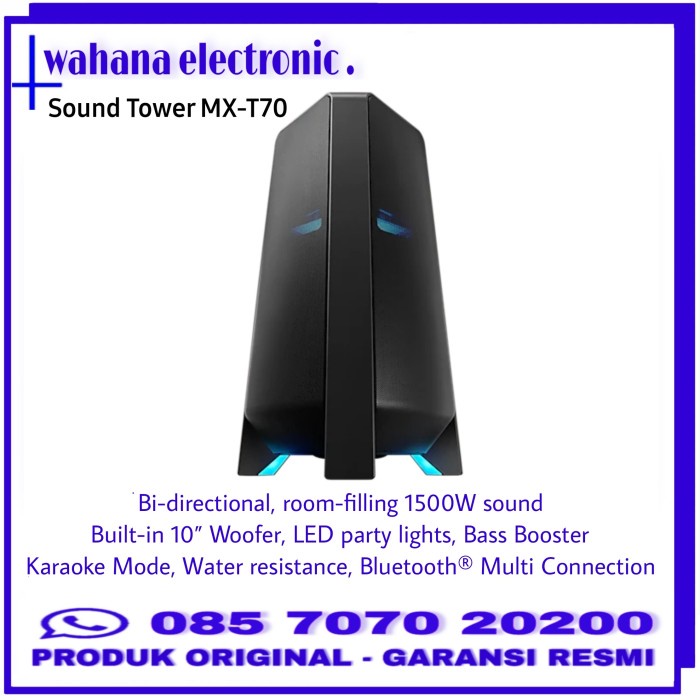 Jual SAMSUNG MXT70 SOUND TOWER MX T70 SPEAKER PORTABLE KARAOKE PARTY