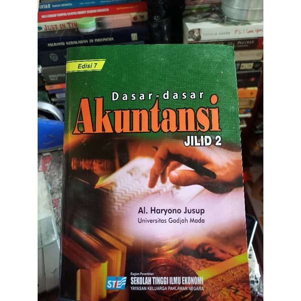 Jual dasar dasar akuntansi edisi 7 jilid 2 haryono yusuf kuning