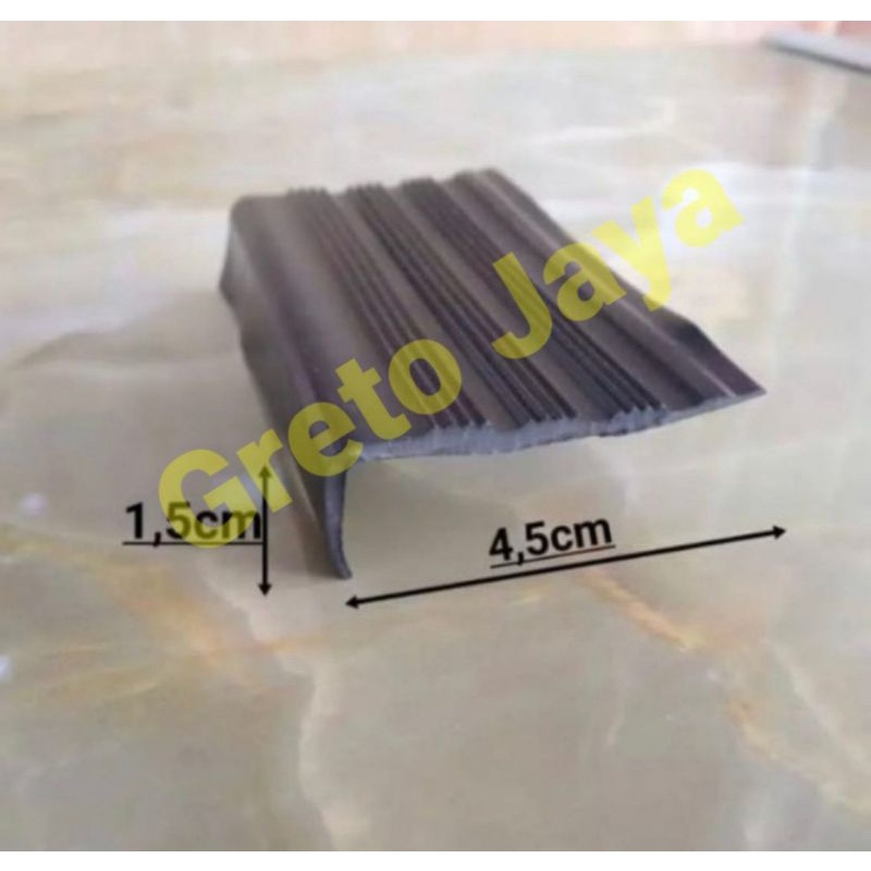 Jual Karet Anak Tangga Stepnosing Step Nosing Lis Siku Anti Selip Slip
