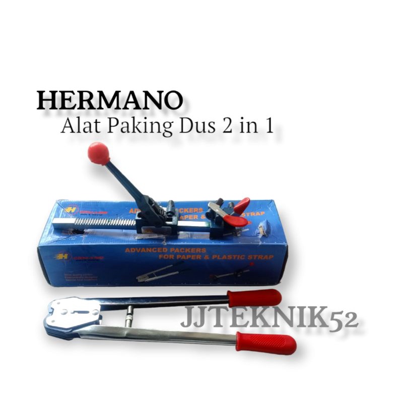 Jual ALAT KLEM DUS TALI STRAPPING HERMANO/ PACKING MACHINE | Shopee ...