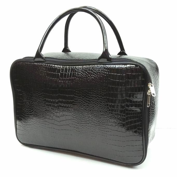 Jual Travel Bag Jinjing Premium Croco Hitam Shopee Indonesia