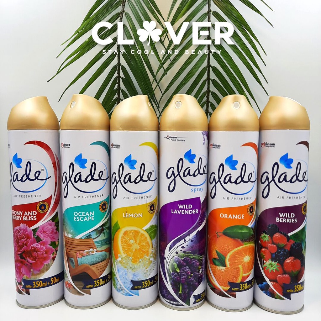 Jual GLADE AEROSOL SPRAY [PENGHARUM RUANGAN] 350ML Shopee Indonesia