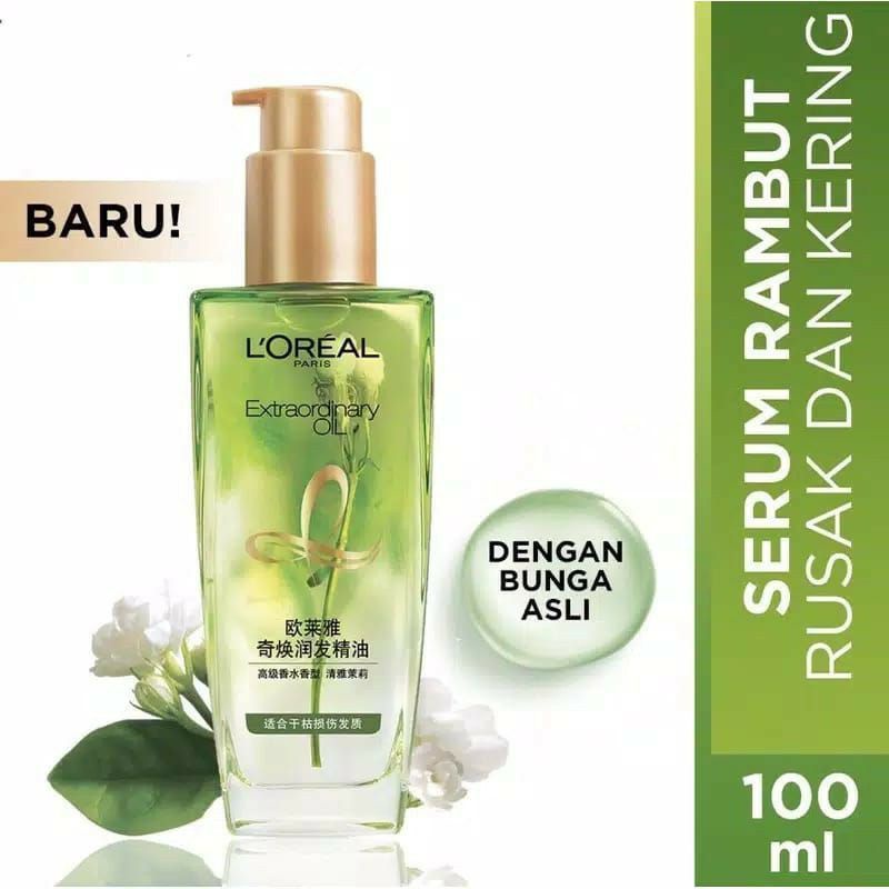Jual LOREAL EXTRAORDINARY OIL/ ELSEVE PIL HAIR/ SER RAMBUT - 100 ML ...